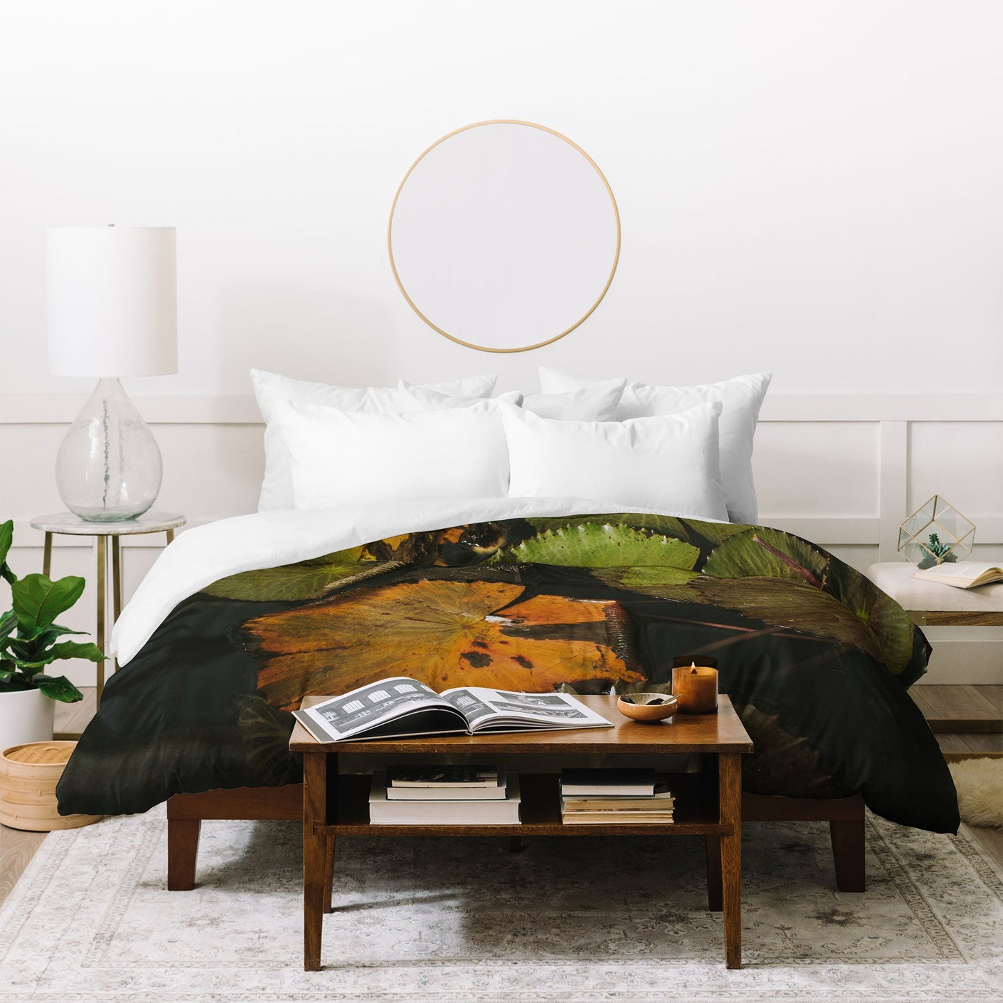 Hello Twiggs Lily Pads Duvet Cover