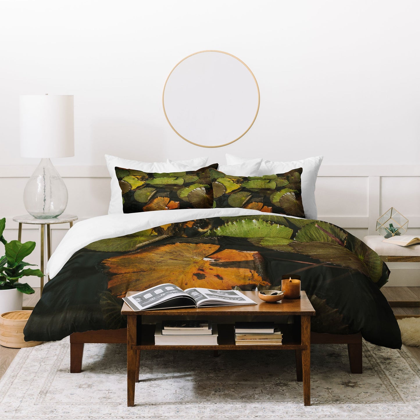 Hello Twiggs Lily Pads Duvet Cover