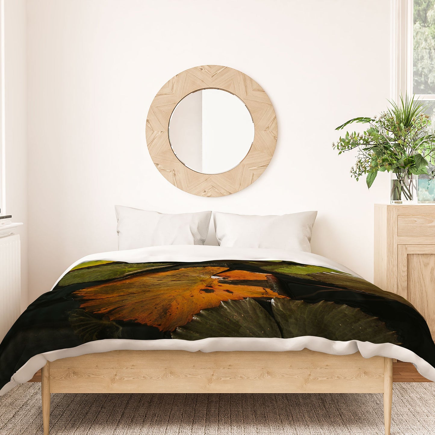 Hello Twiggs Lily Pads Duvet Cover