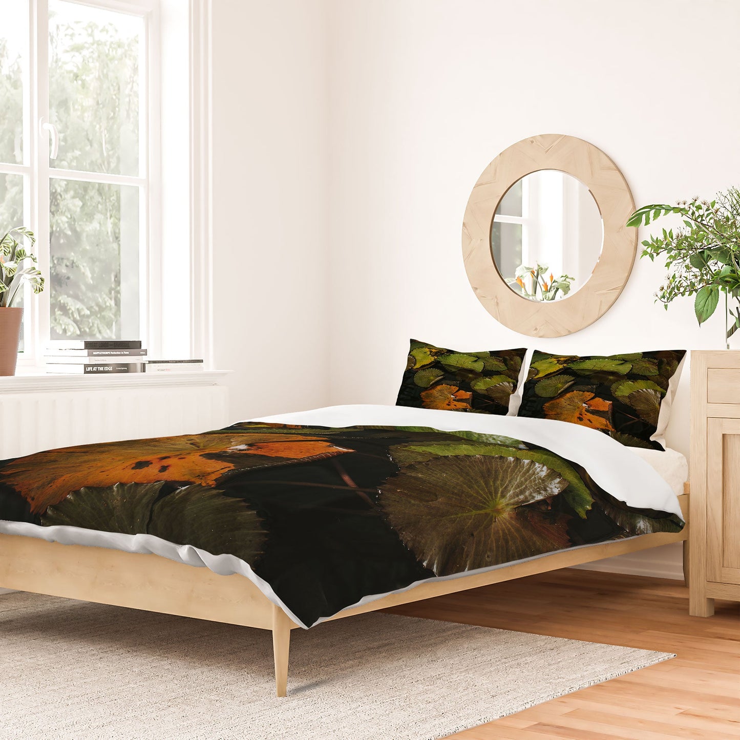 Hello Twiggs Lily Pads Duvet Cover