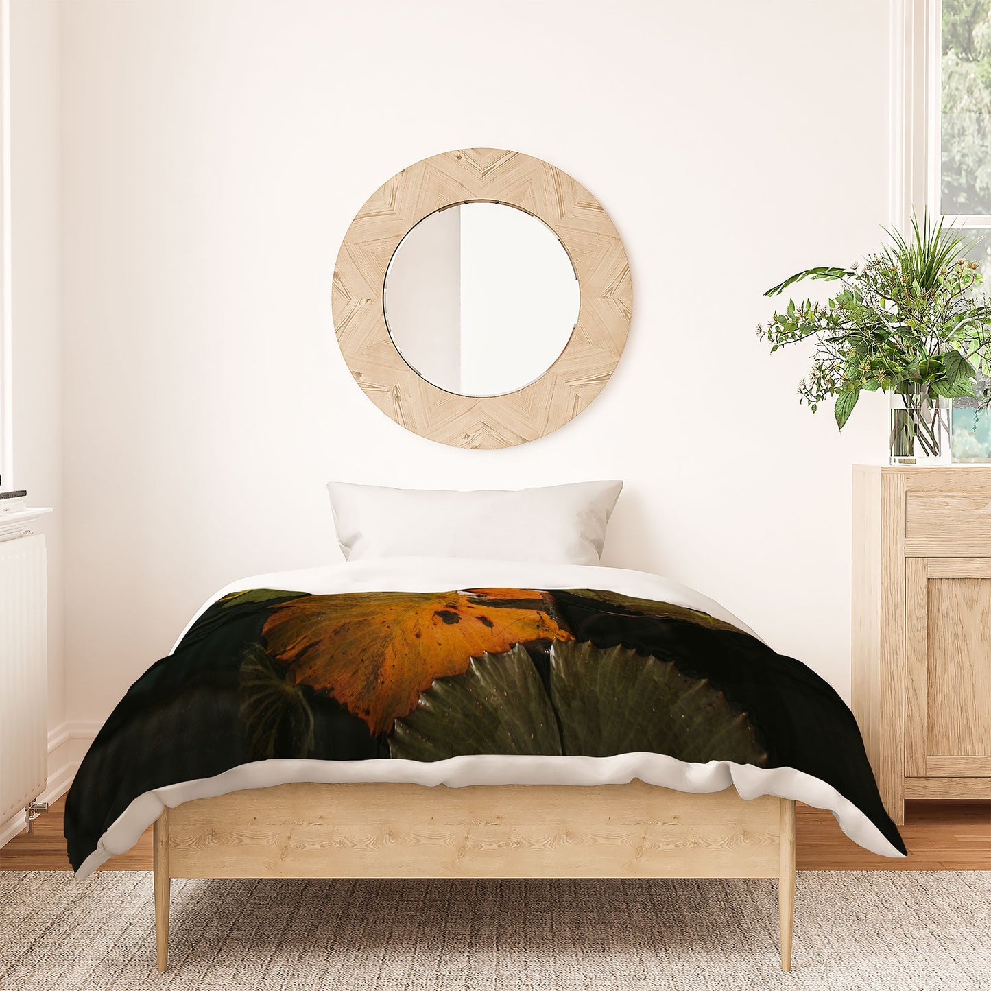Hello Twiggs Lily Pads Duvet Cover