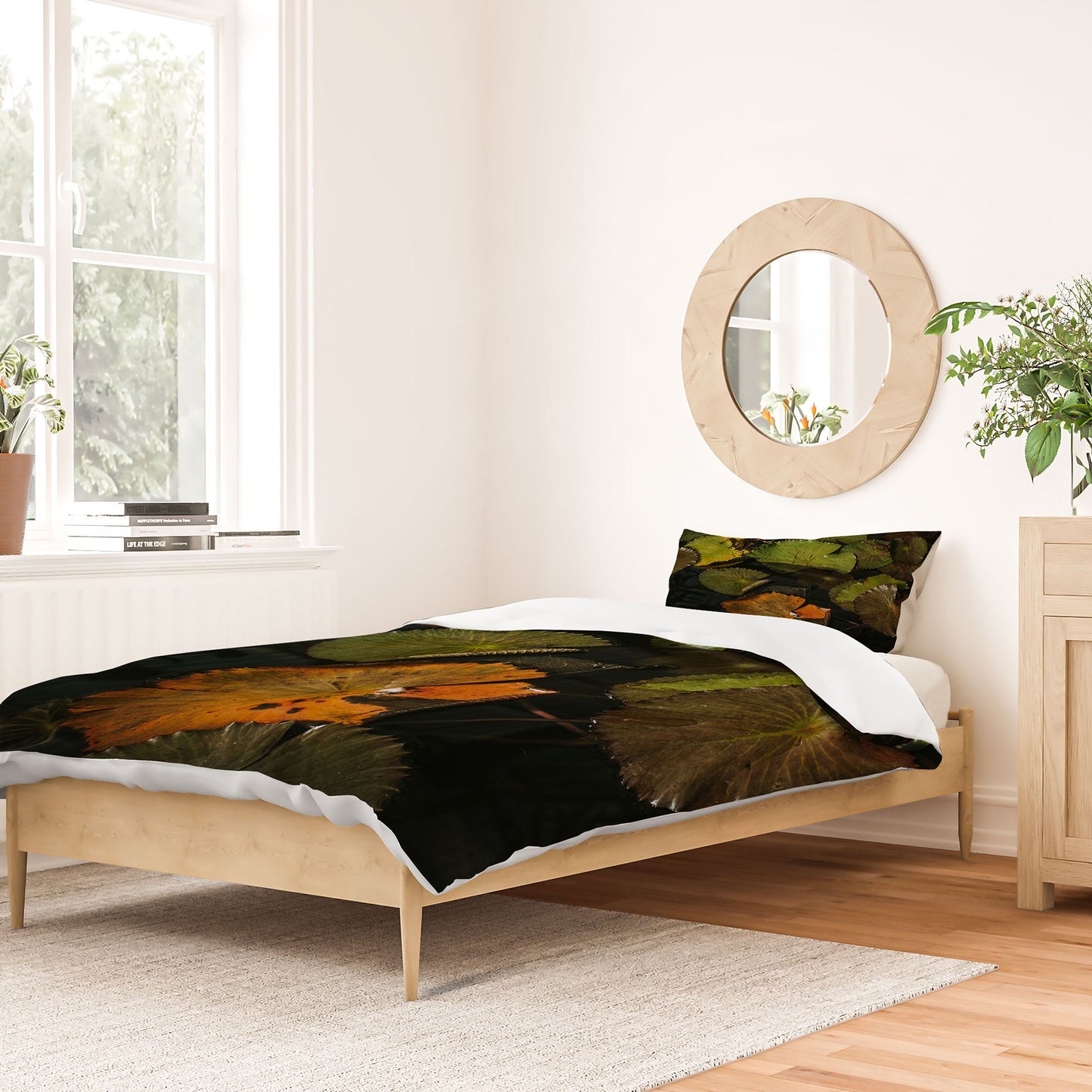 Hello Twiggs Lily Pads Duvet Cover