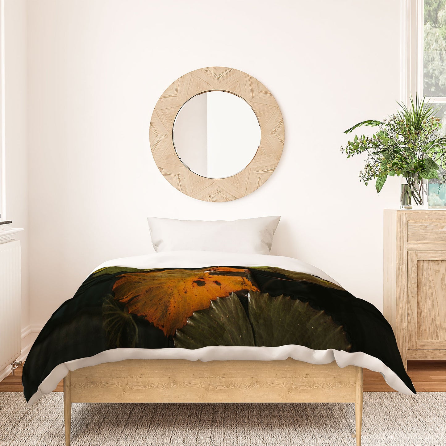 Hello Twiggs Lily Pads Duvet Cover