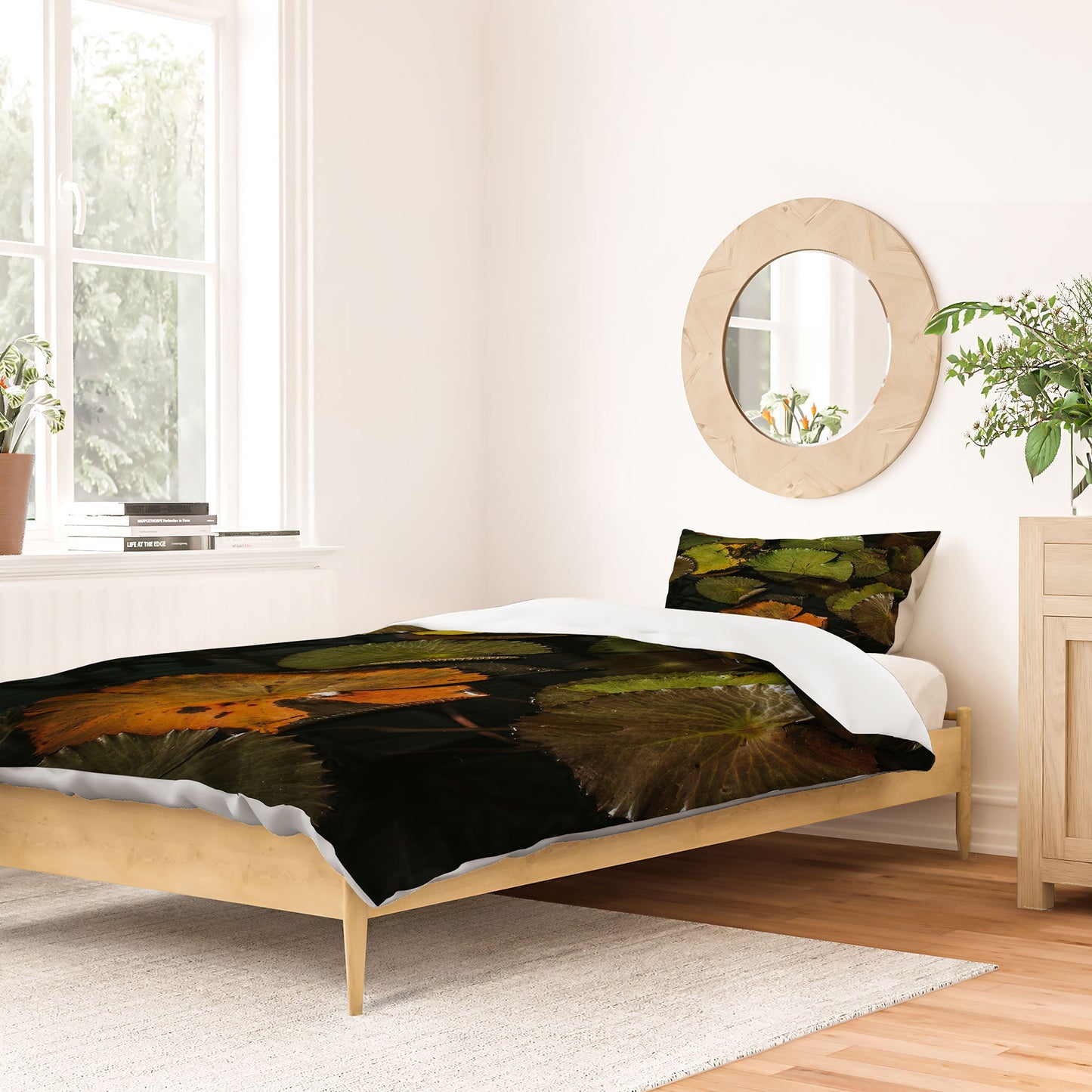 Hello Twiggs Lily Pads Duvet Cover