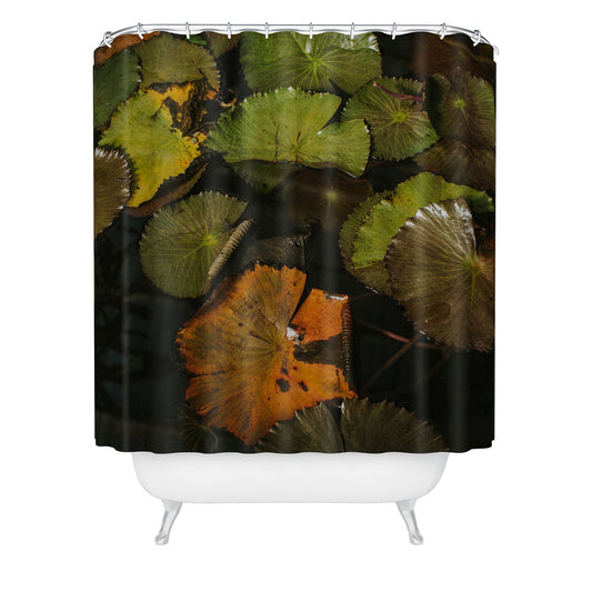 Hello Twiggs Lily Pads Shower Curtain