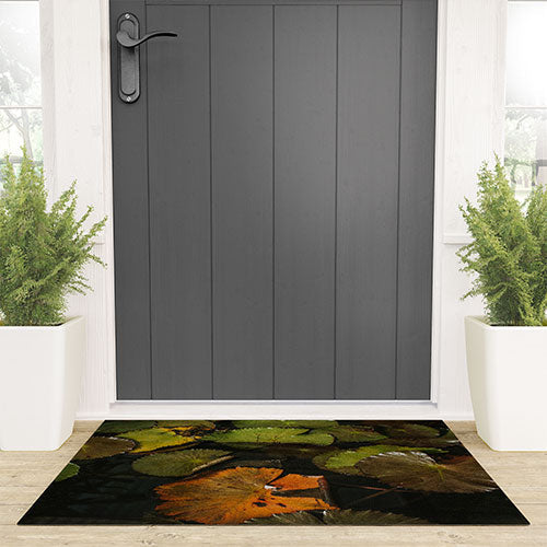 Hello Twiggs Lily Pads Welcome Mat