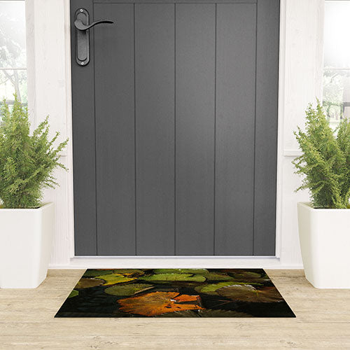 Hello Twiggs Lily Pads Welcome Mat