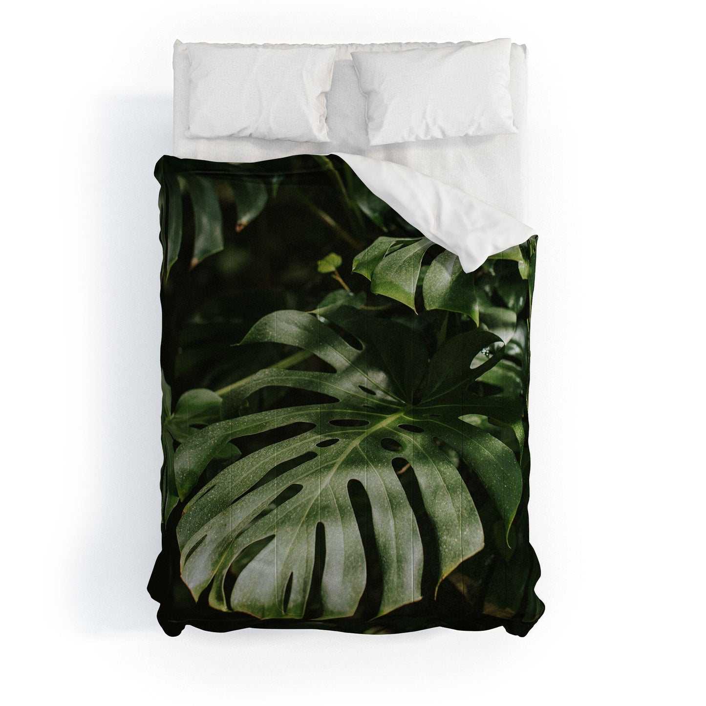 Hello Twiggs Monstera Leaves Comforter