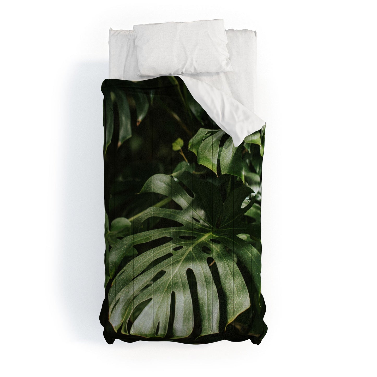 Hello Twiggs Monstera Leaves Comforter