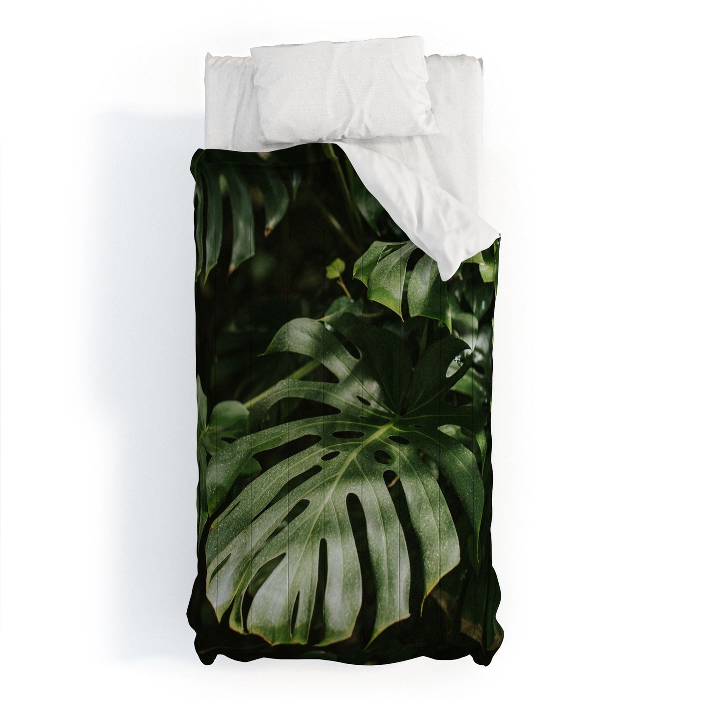 Hello Twiggs Monstera Leaves Comforter