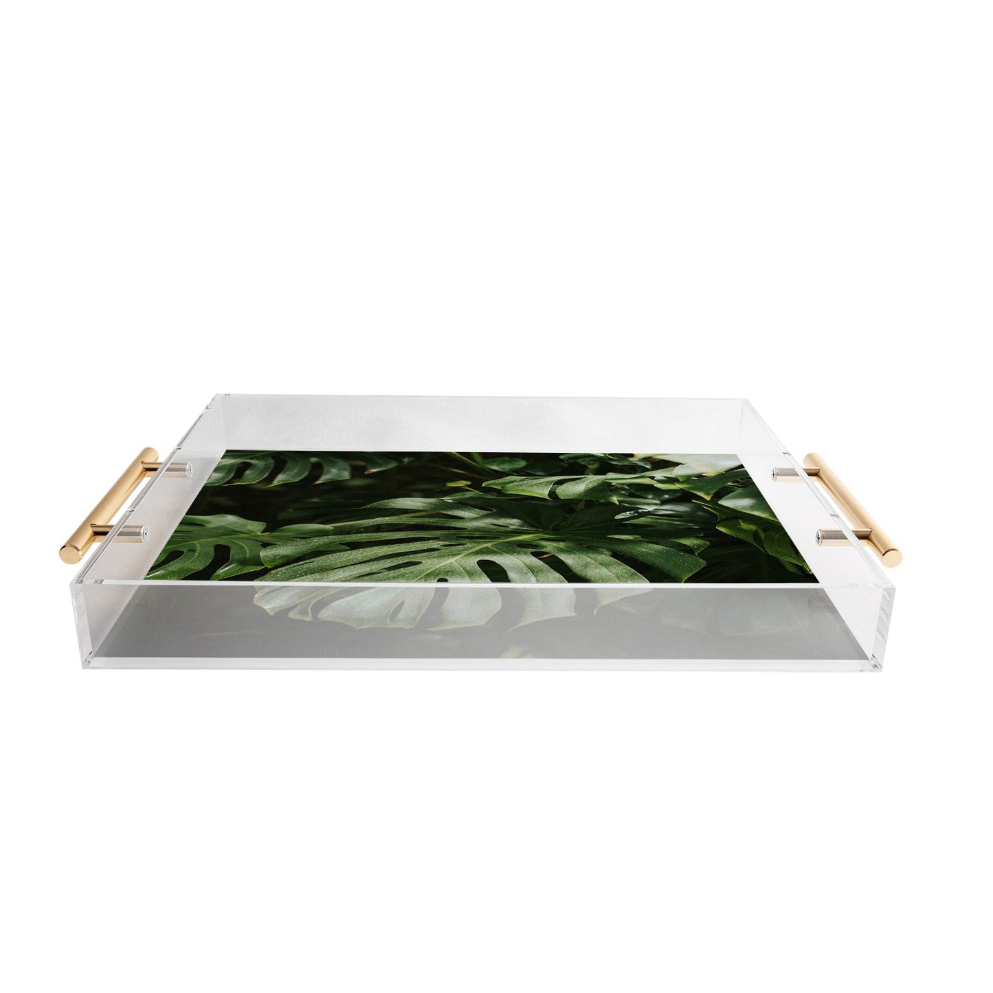 Hello Twiggs Monstera Leaves Acrylic Tray
