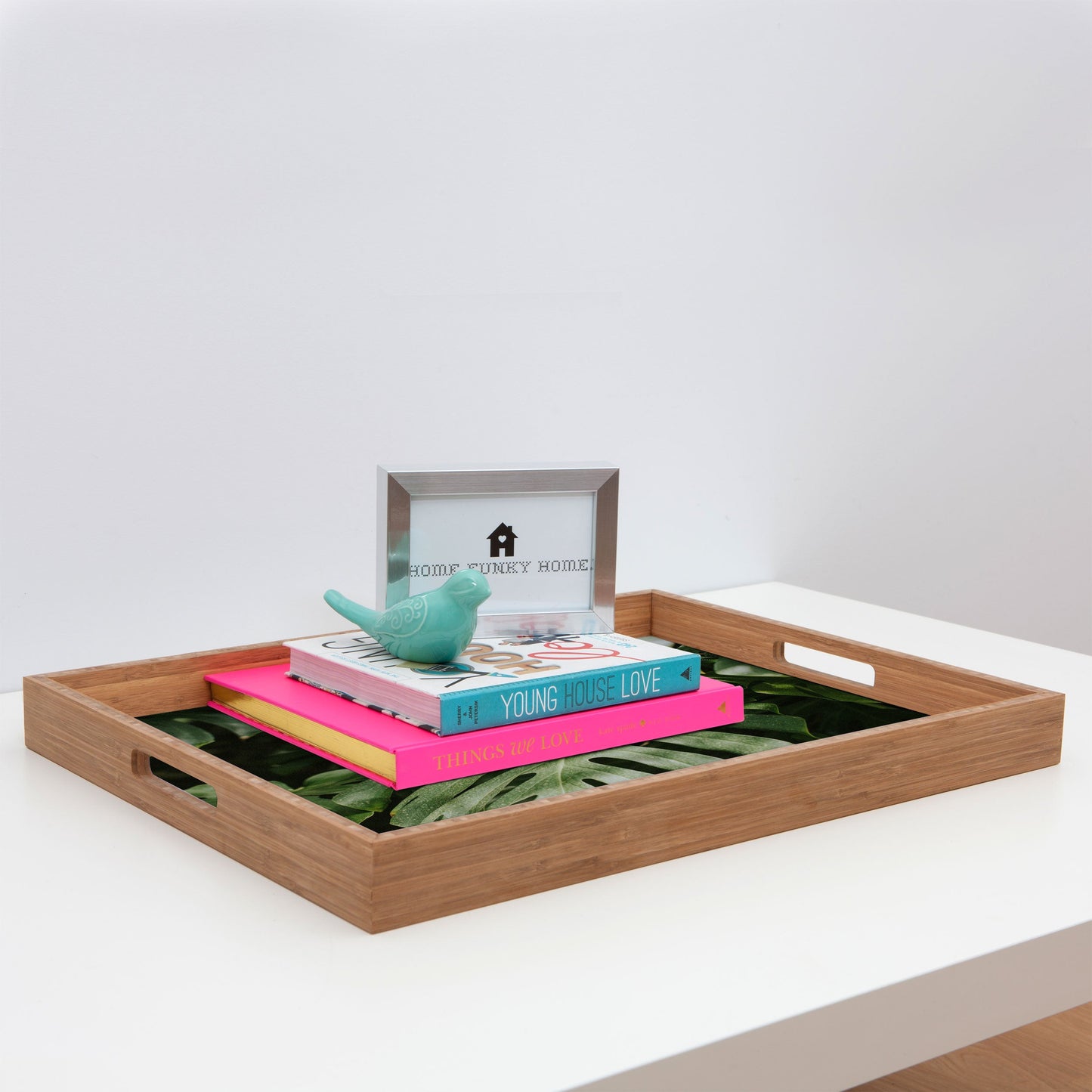 Hello Twiggs Monstera Leaves Rectangular Tray
