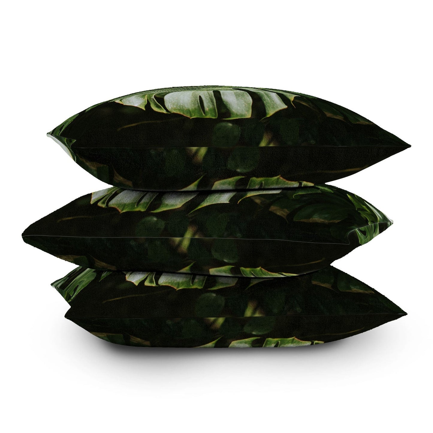 Hello Twiggs Monstera Leaves Outdoor Throw Pillow