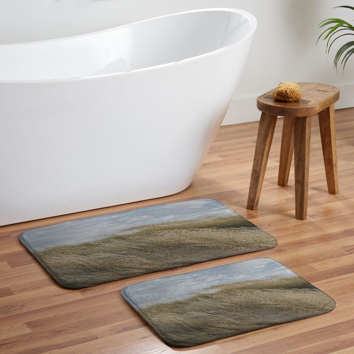 Hello Twiggs Summer Dunes Memory Foam Bath Mat