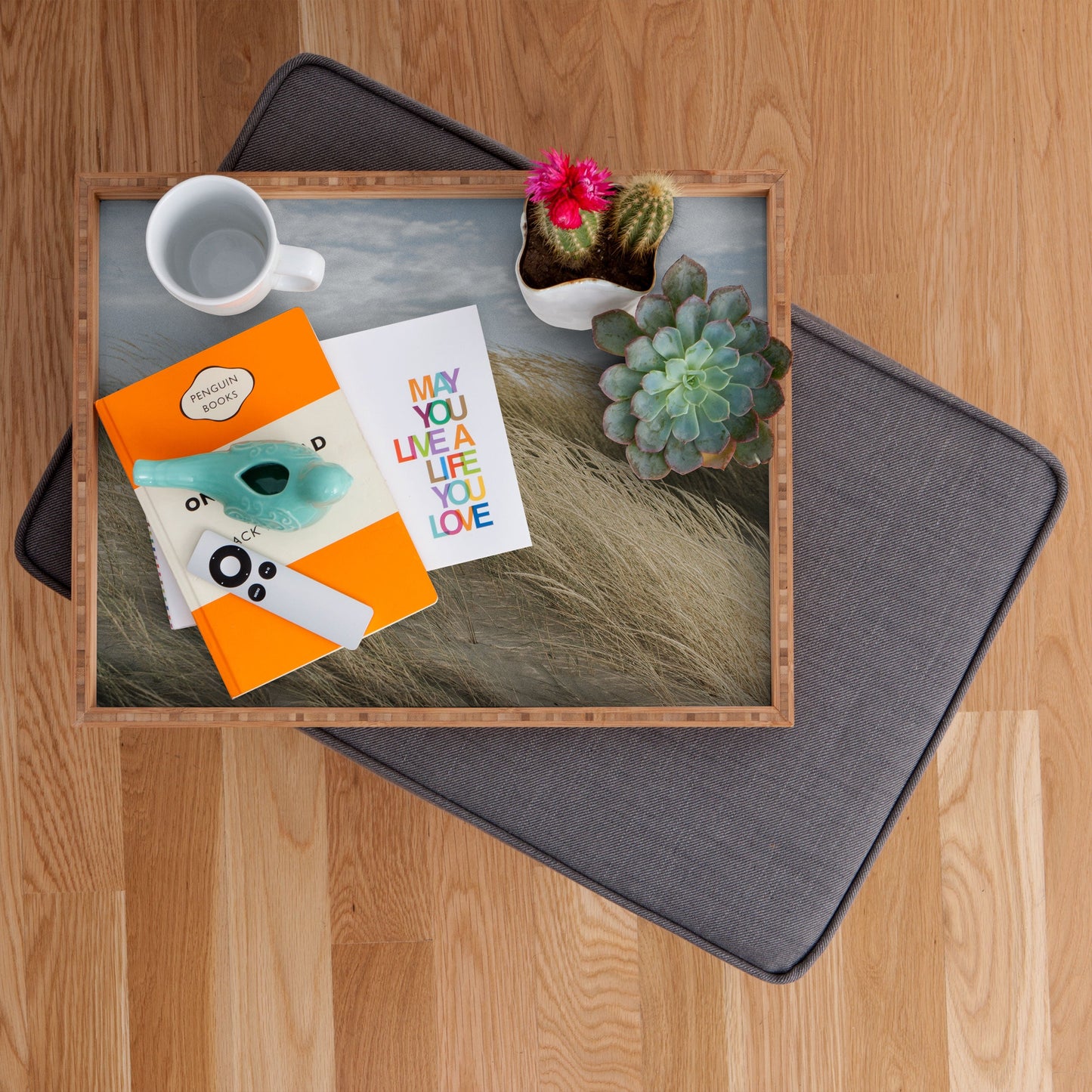 Hello Twiggs Summer Dunes Rectangular Tray