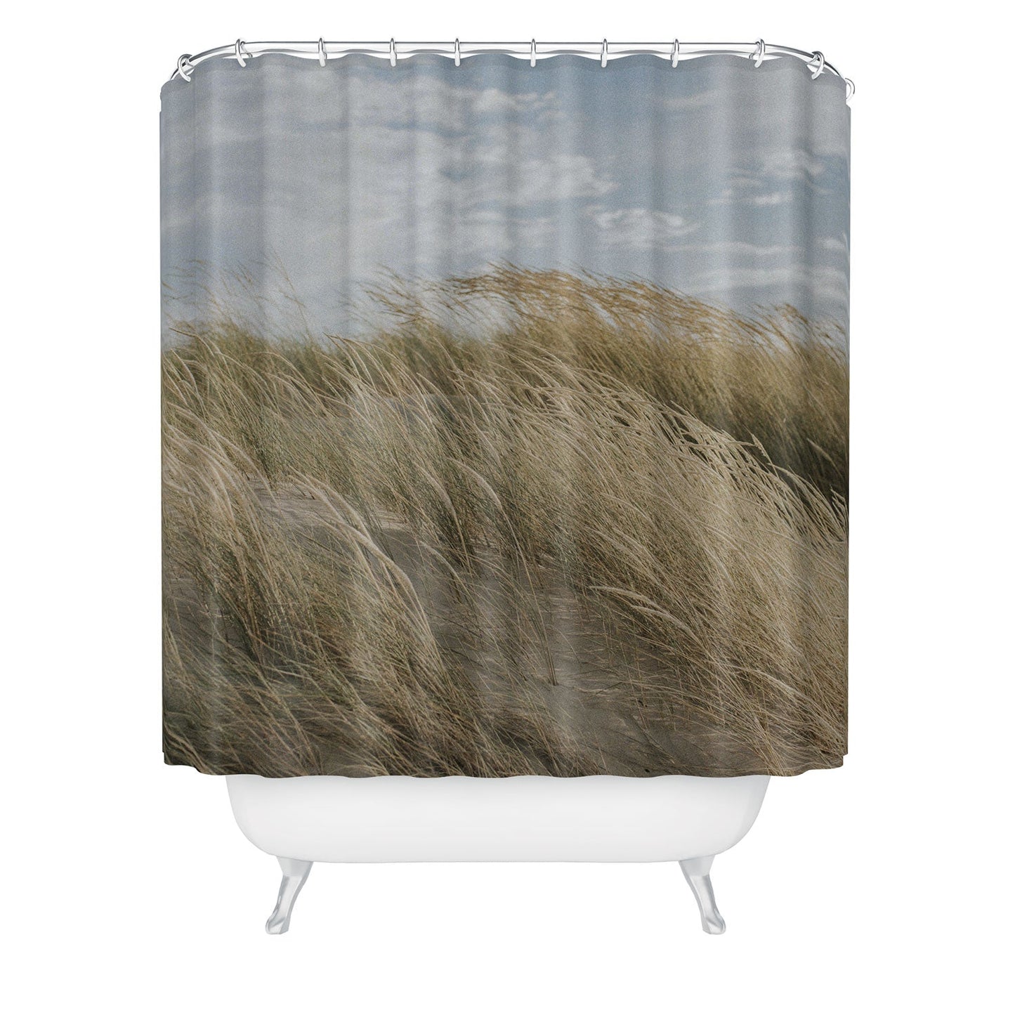Hello Twiggs Summer Dunes Shower Curtain