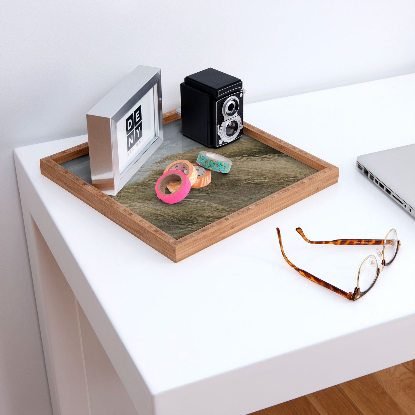 Hello Twiggs Summer Dunes Square Tray