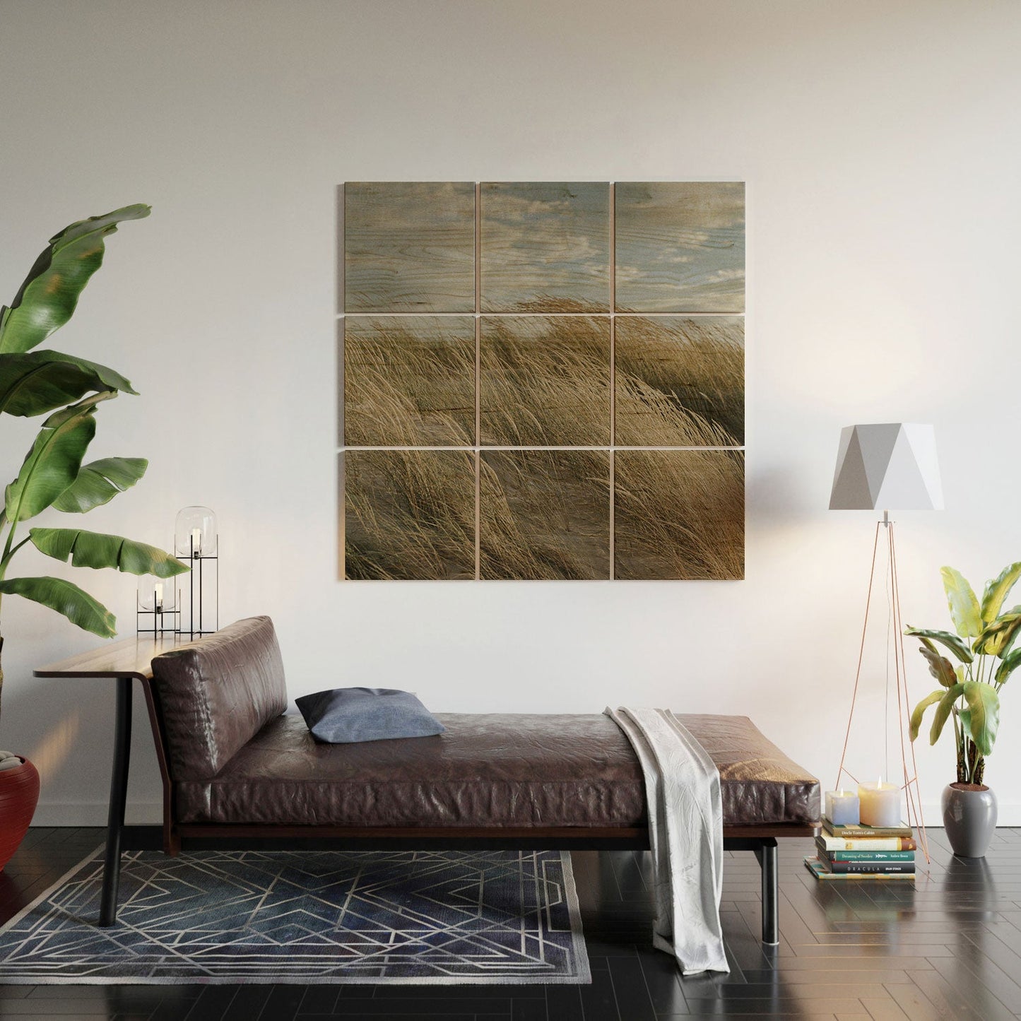 Hello Twiggs Summer Dunes Wood Wall Mural