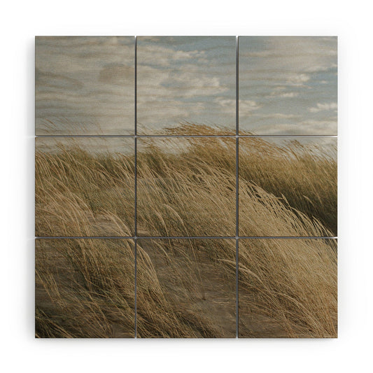 Hello Twiggs Summer Dunes Wood Wall Mural