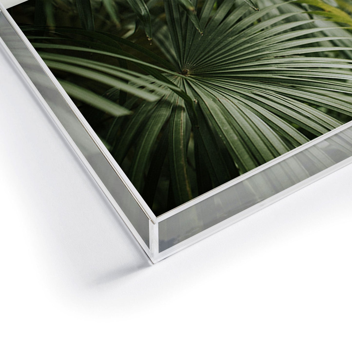 Hello Twiggs Tropical Green Palm Acrylic Tray