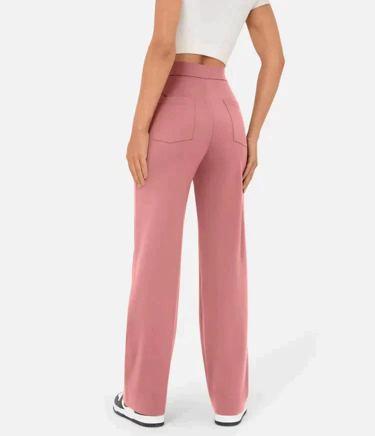 Jael - Casual Broek met Hoge Taille