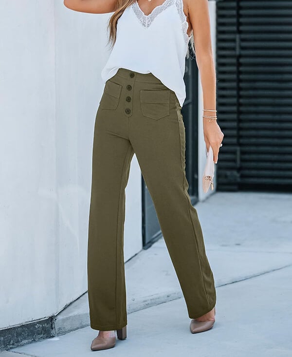 Lotte - Comfortabele Elastische Casual Broek