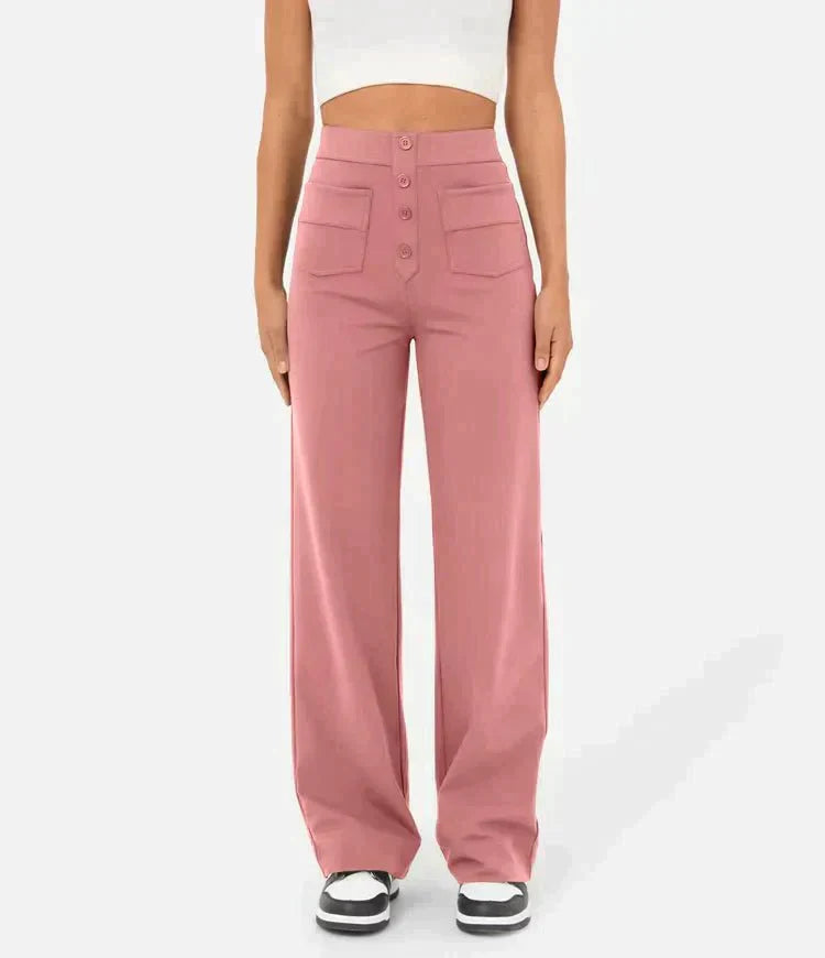 Lotte - Comfortabele Elastische Casual Broek