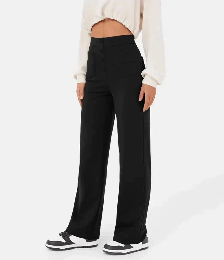 Lotte - Comfortabele Elastische Casual Broek