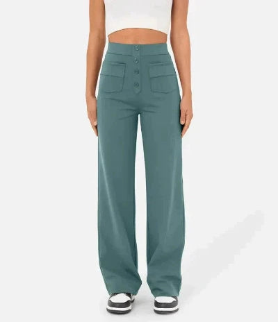 Lotte - Comfortabele Elastische Casual Broek