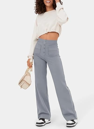 Jael - Casual Broek met Hoge Taille