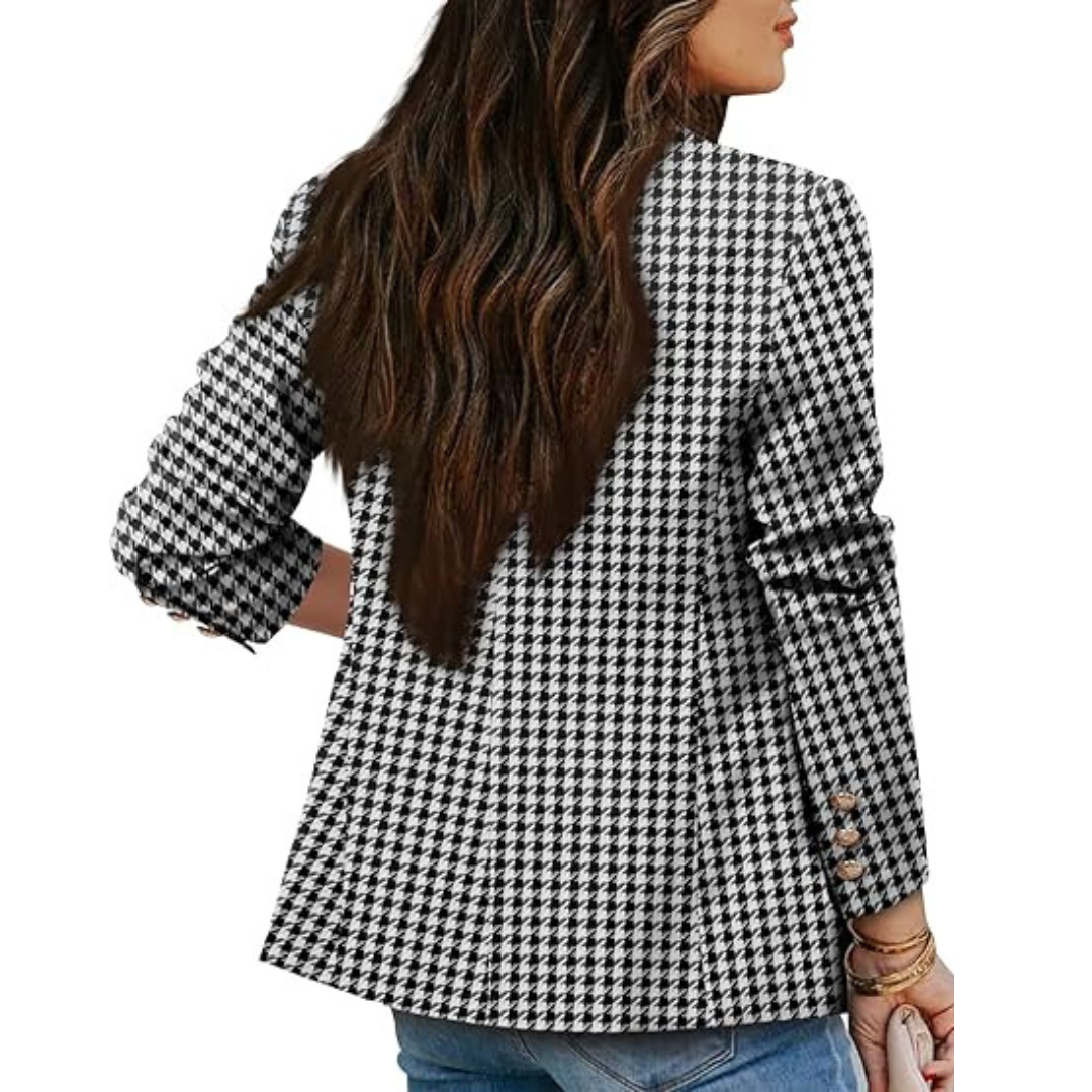 Eleadora - Elegante Geknoopte Blazer voor Vrouwen