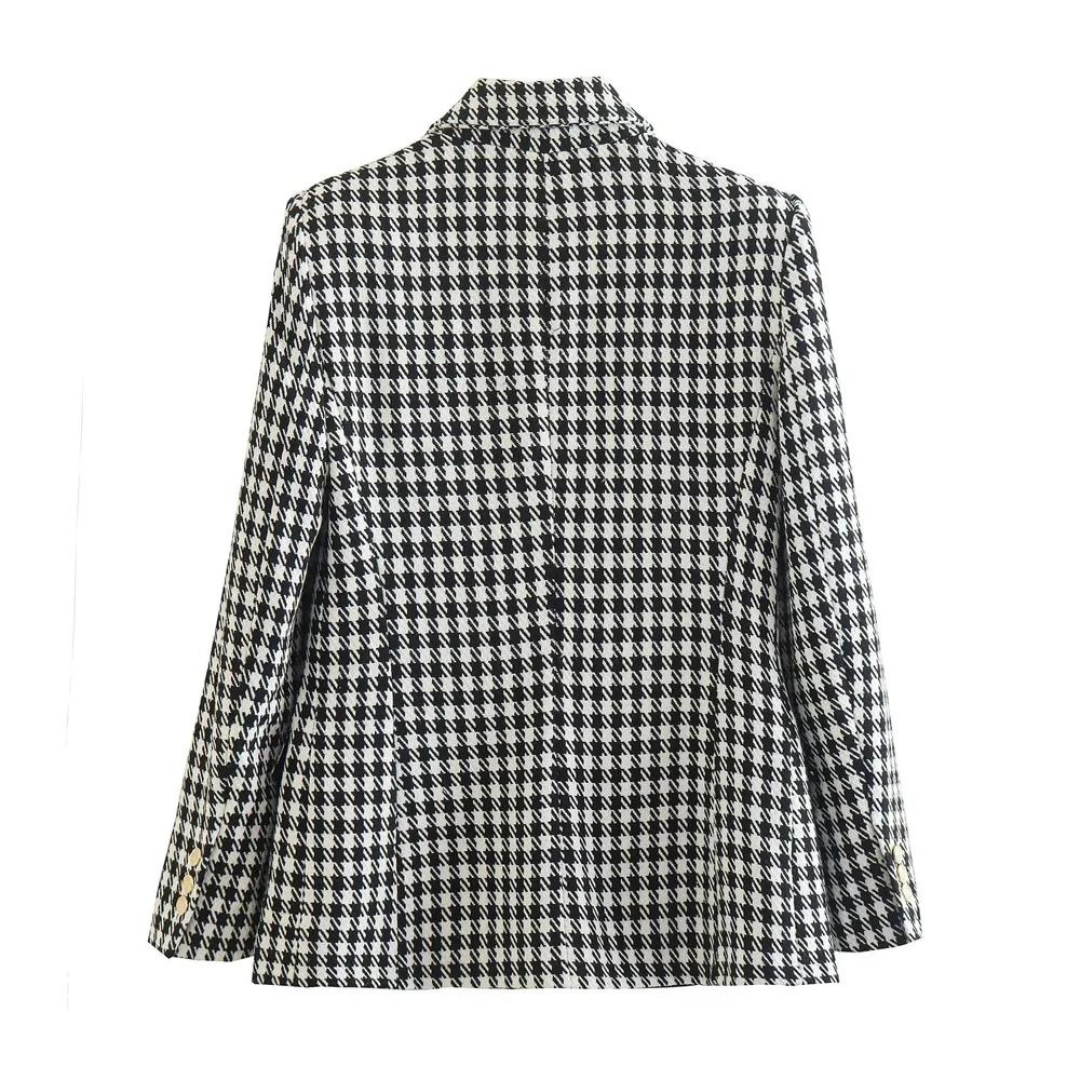 Eleadora - Elegante Geknoopte Blazer voor Vrouwen