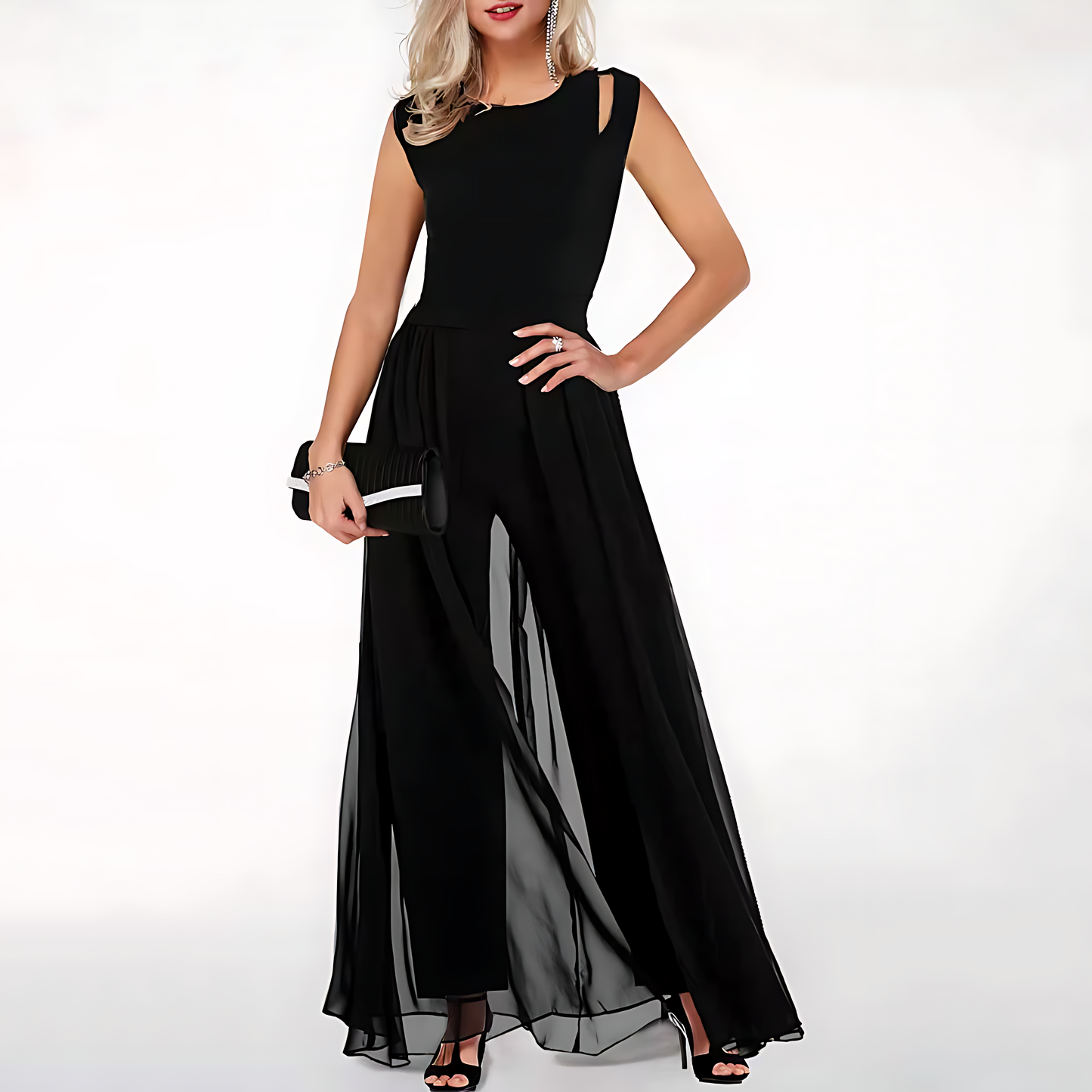 Lucyl - Chique Vloeiende Jumpsuit voor Vrouwen