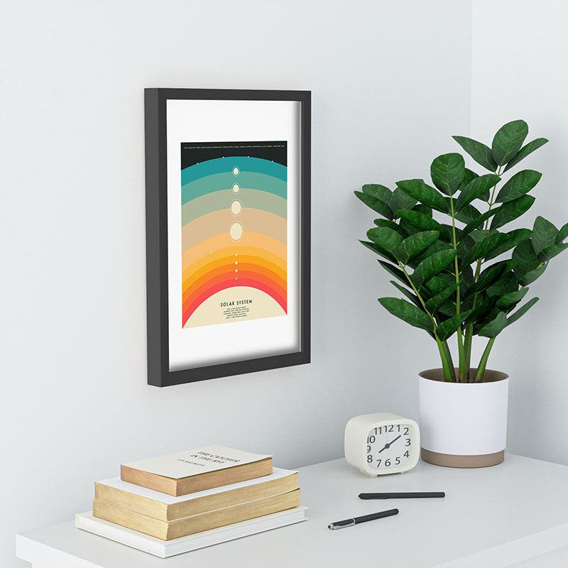 Jazzberry Blue THE SOLAR SYSTEM Recessed Framing Rectangle