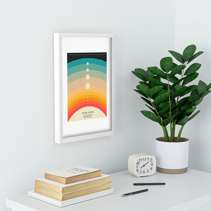 Jazzberry Blue THE SOLAR SYSTEM Recessed Framing Rectangle