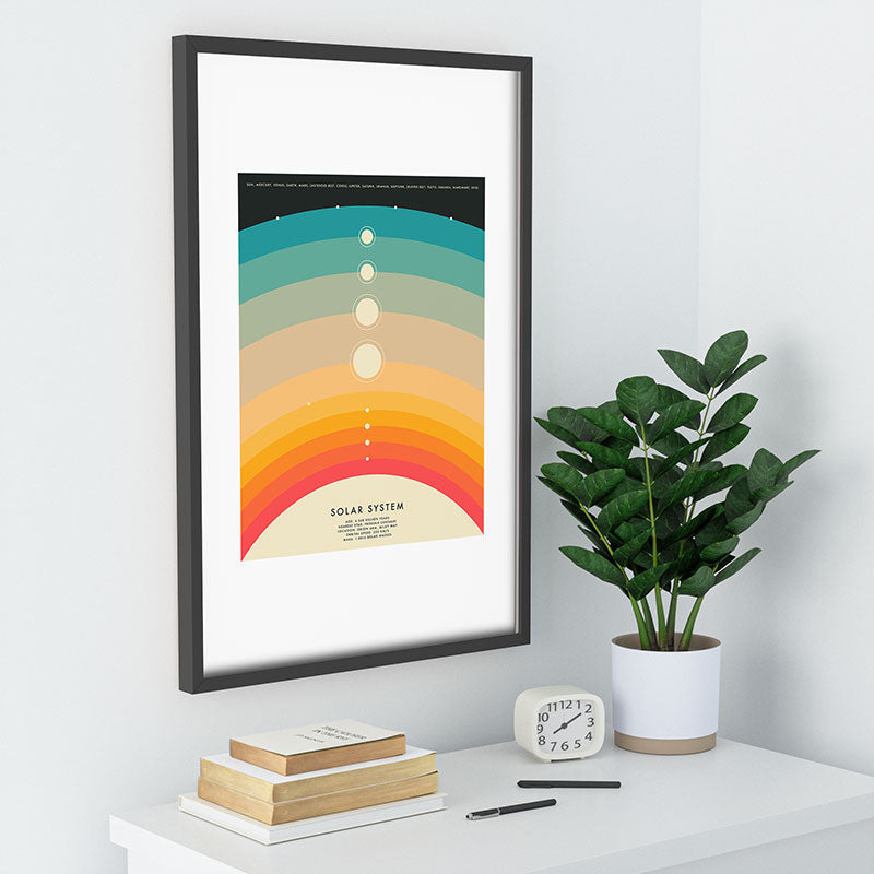 Jazzberry Blue THE SOLAR SYSTEM Recessed Framing Rectangle