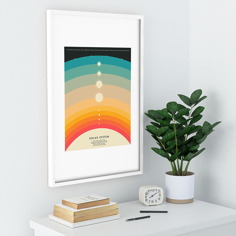 Jazzberry Blue THE SOLAR SYSTEM Recessed Framing Rectangle
