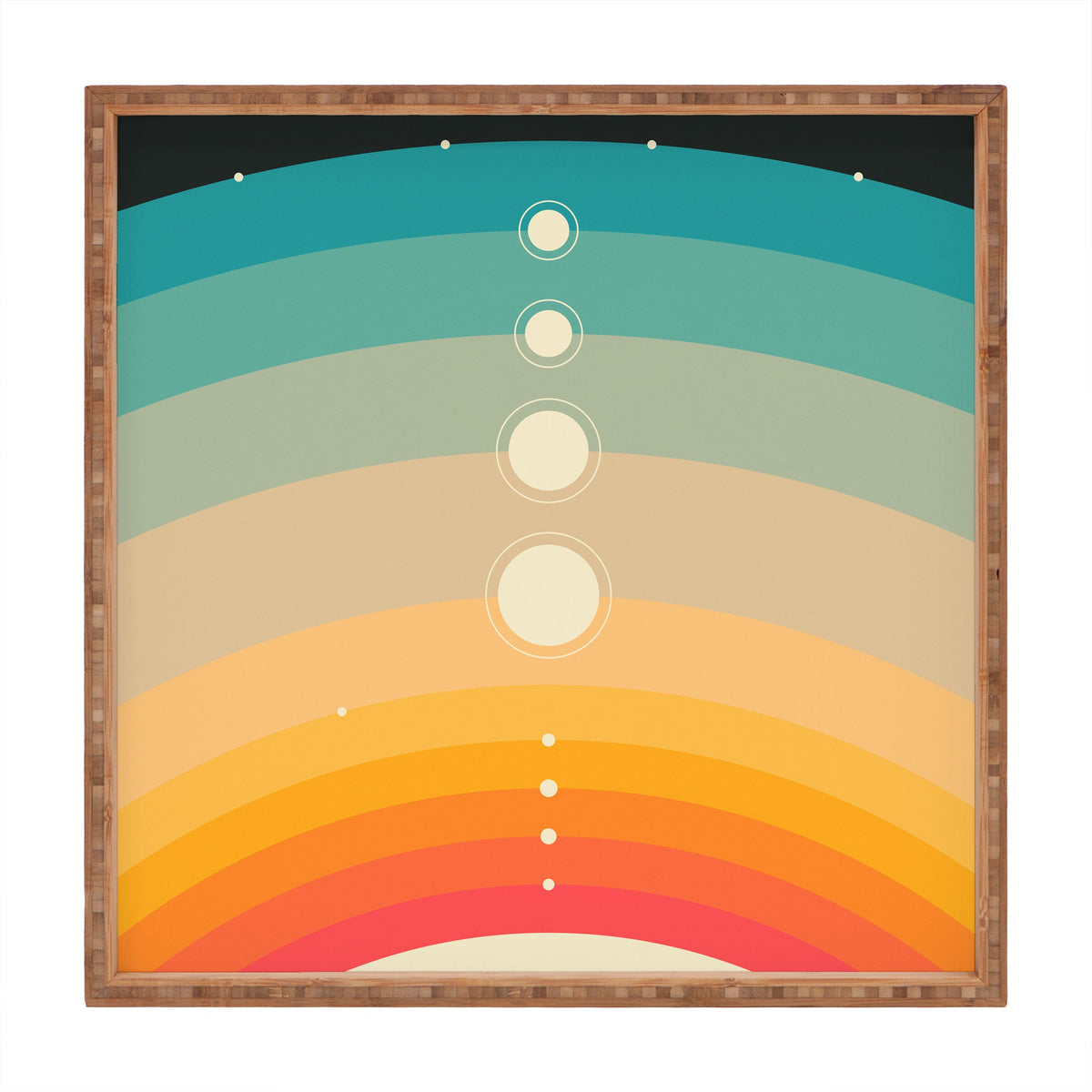 Jazzberry Blue THE SOLAR SYSTEM Square Tray