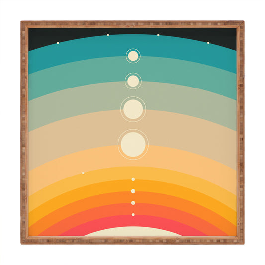 Jazzberry Blue THE SOLAR SYSTEM Square Tray