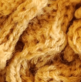 Knitted Falling Pendant