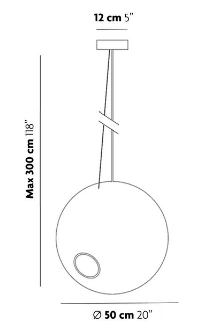 Knitted Tilt Pendant