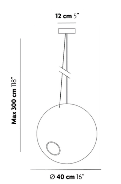 Knitted Tilt Pendant