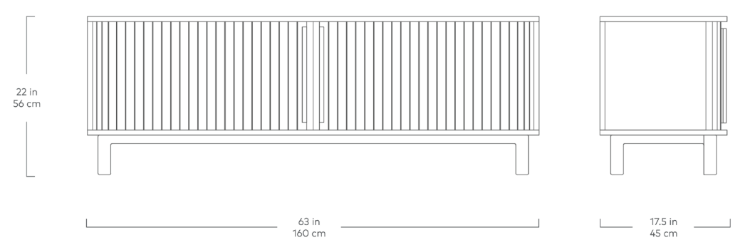 Ledger Credenza