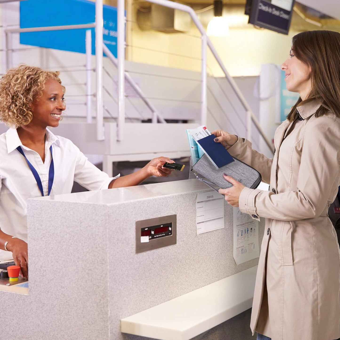 Tova - RFID Familie Paspoorthouder Portemonnee