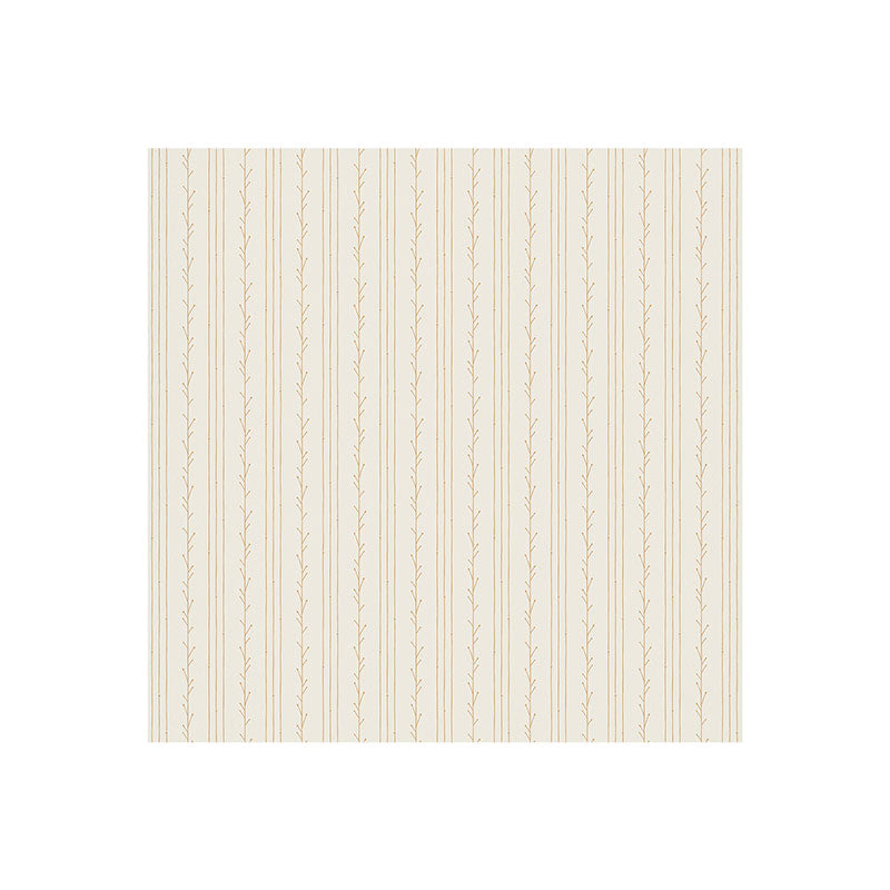 Little Arrow Design Co branch stripes cream Art Print
