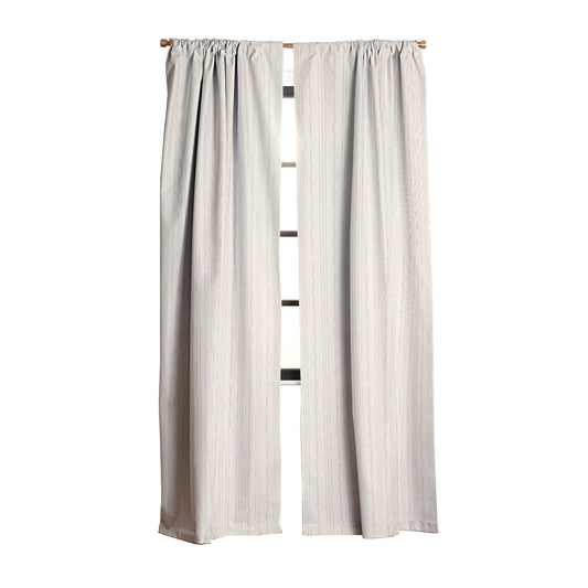 Little Arrow Design Co branch stripes cream Blackout Non Repeat