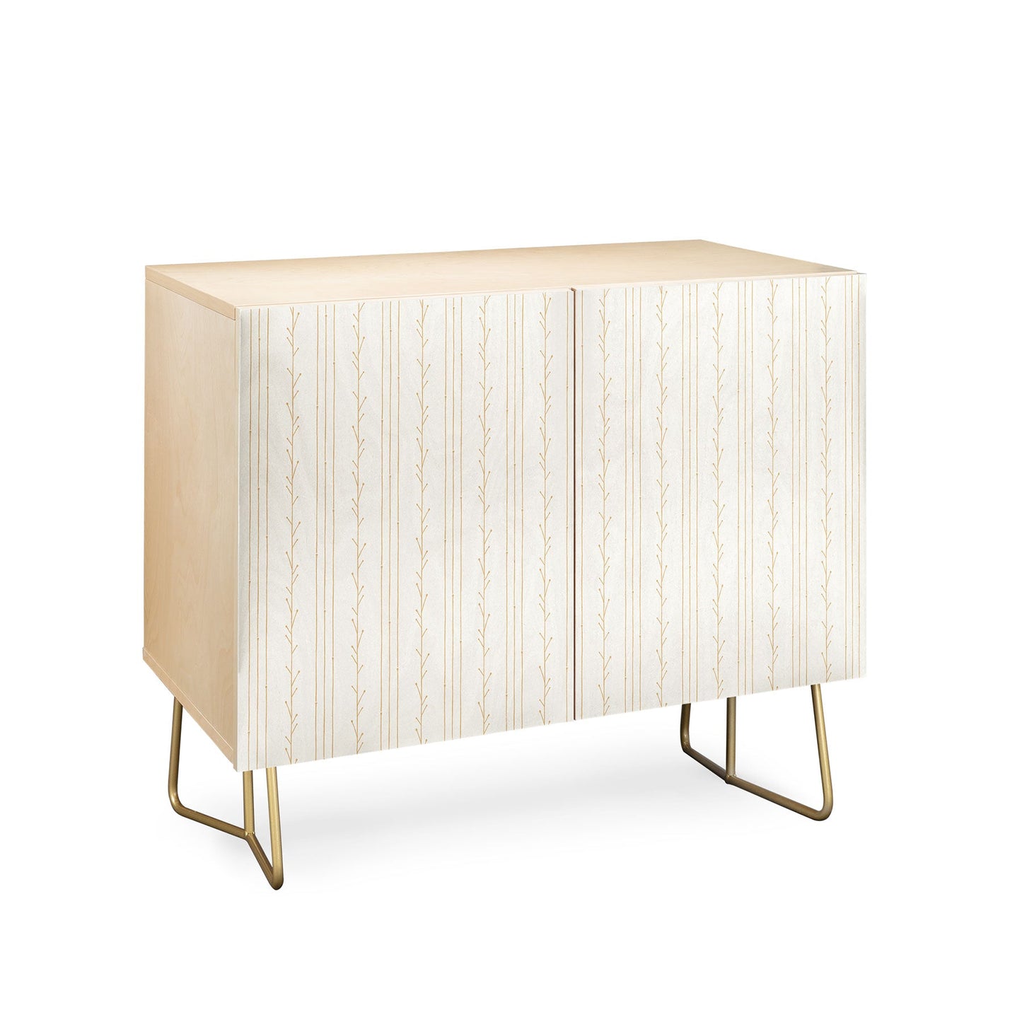 Little Arrow Design Co branch stripes cream Credenza