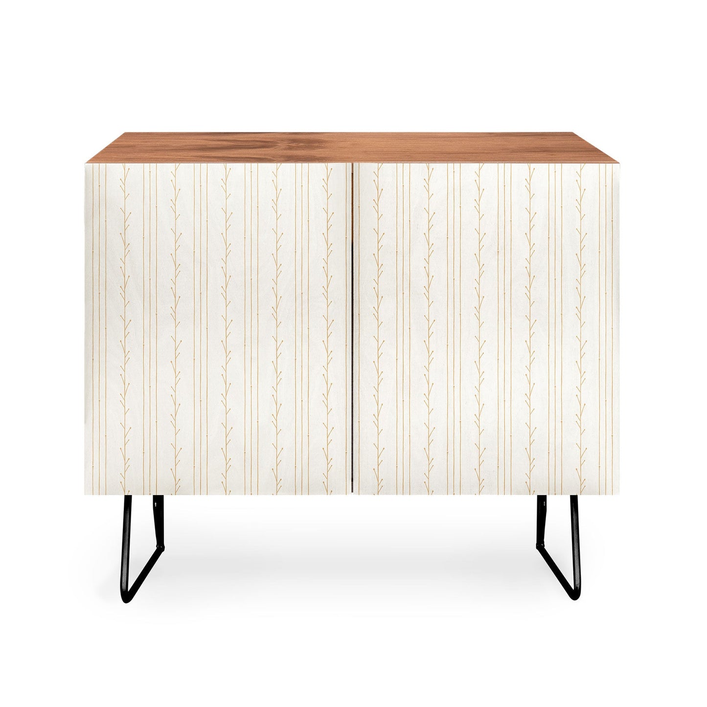 Little Arrow Design Co branch stripes cream Credenza