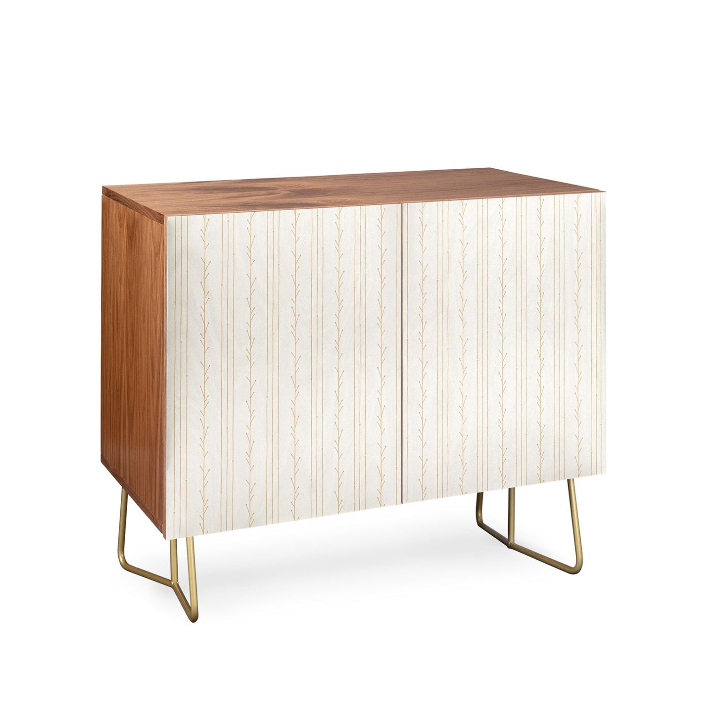Little Arrow Design Co branch stripes cream Credenza