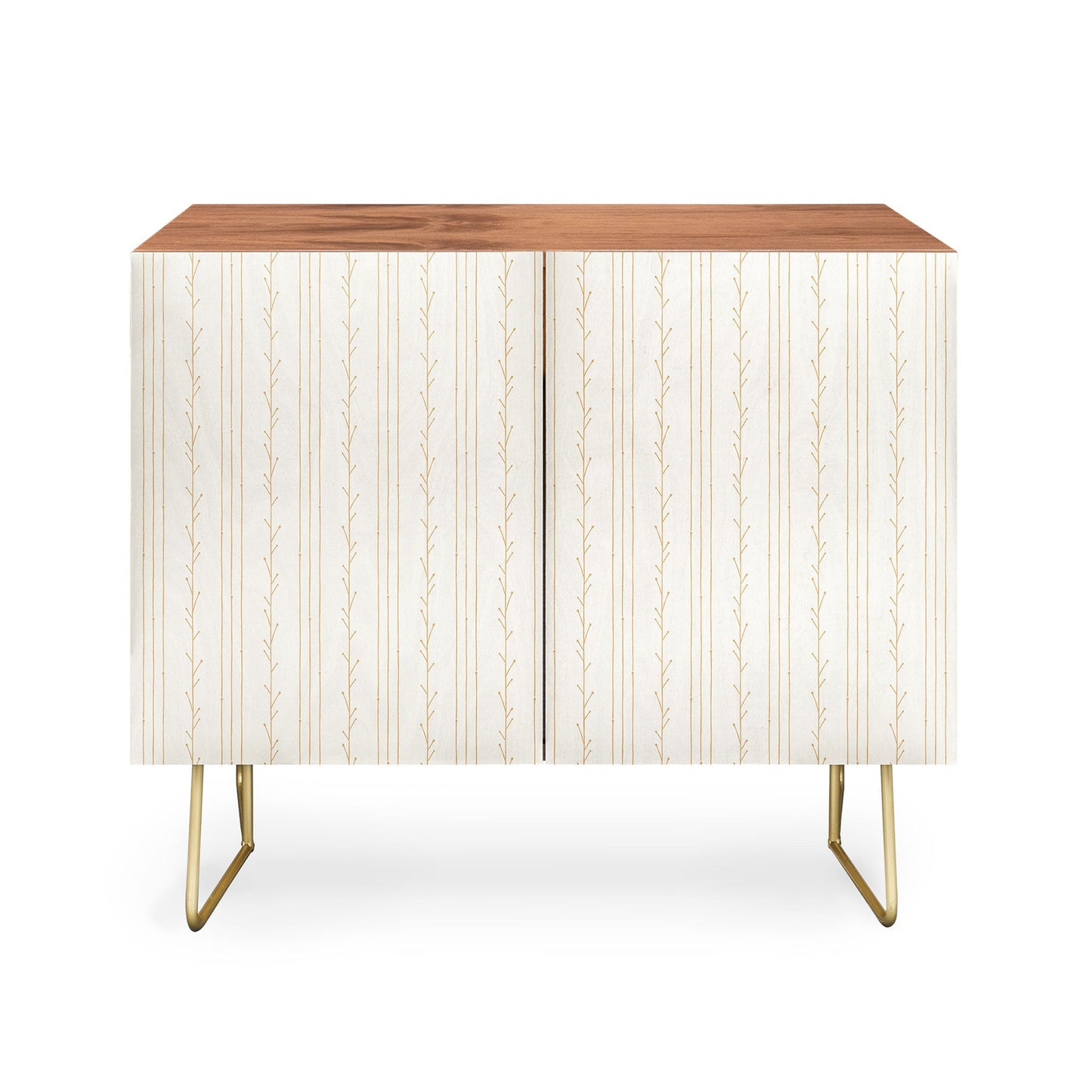 Little Arrow Design Co branch stripes cream Credenza